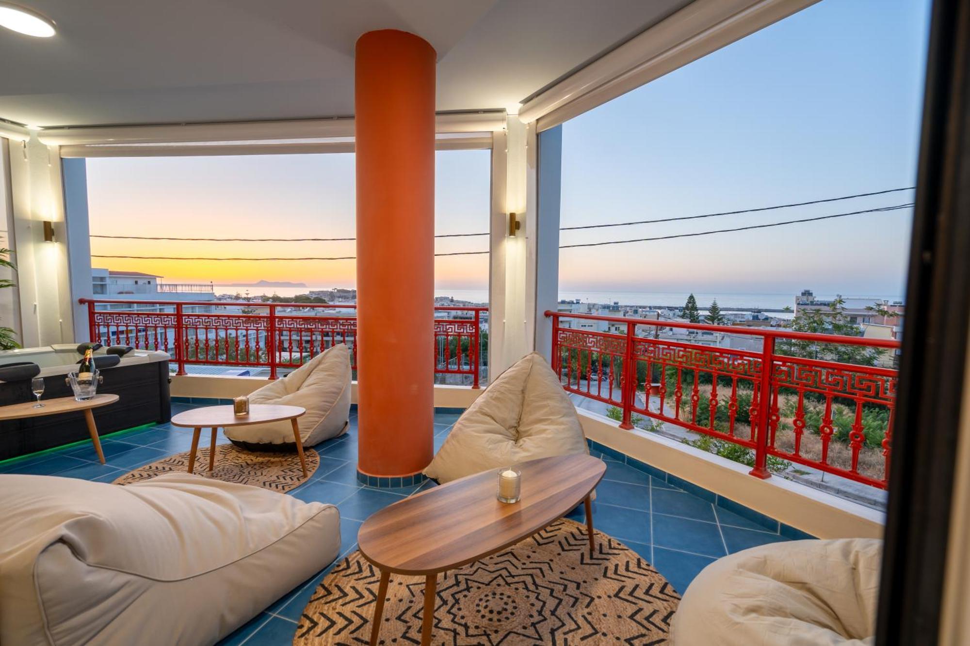 Vdg Luxury Seafront Residence Rethimno Eksteriør billede